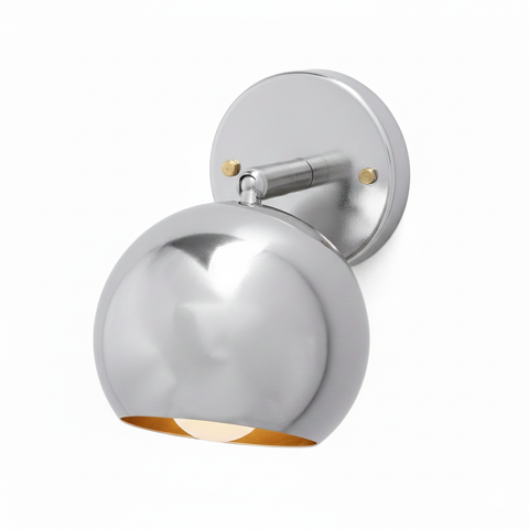 Globo Silver Wall Lamp