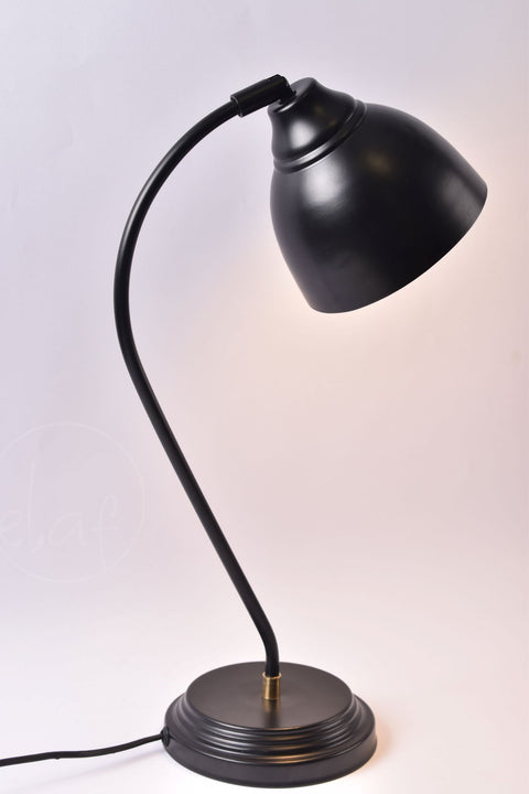TAJ Black Desk Lamp ~Adjustable Head