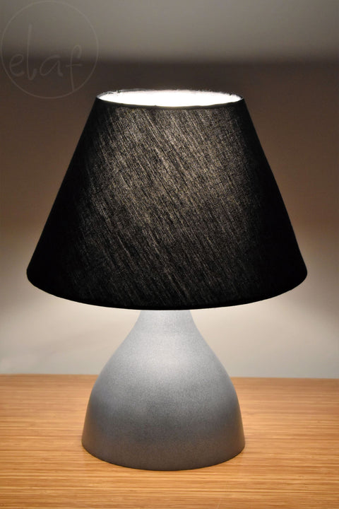 Naomi Grey Black Table lamp