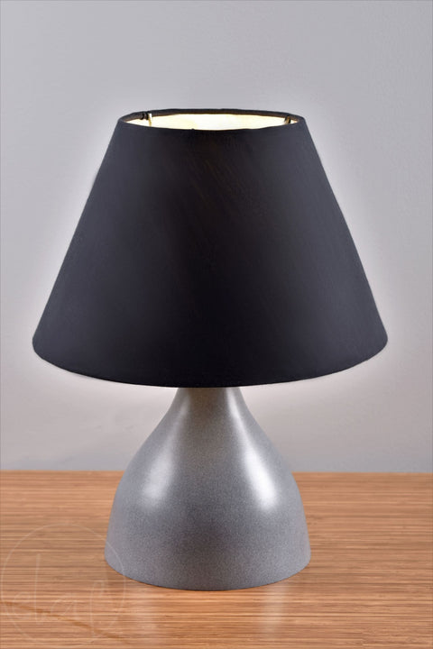 Naomi Grey Black Table lamp