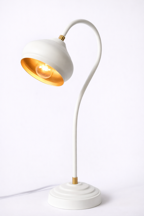 Moulai Plus White desk lamp