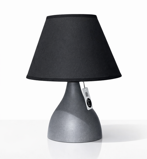 Naomi Gray Black Table lamp