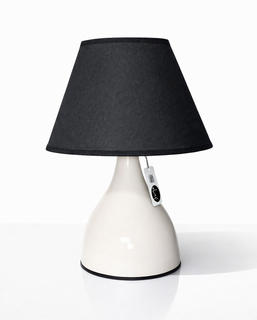 Naomi White Black Table Lamp – elaf lighting