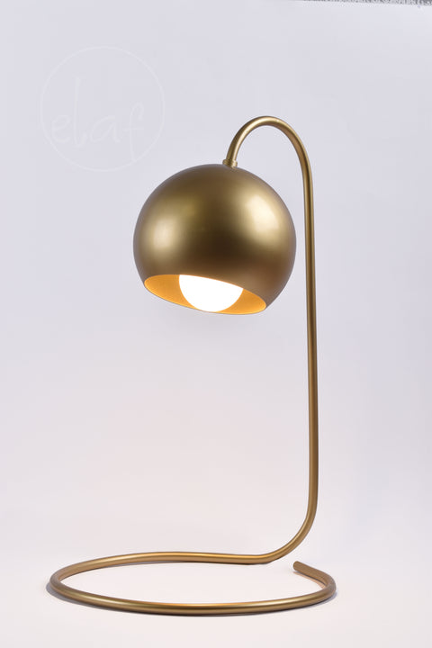 Curly Golden Table lamp