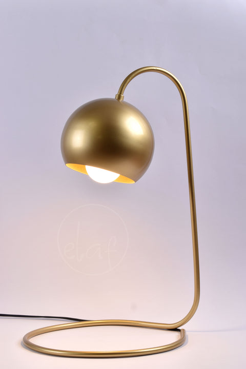 Curly Golden Table lamp