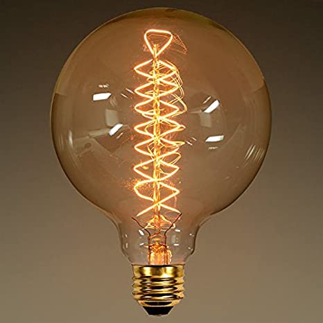 Edison lamp round