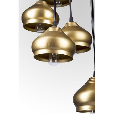 Maulai gold chandelier - 7 shades