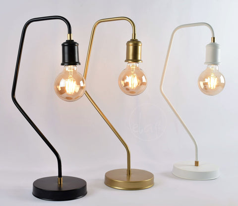 Station Plus Golden Desk Lamp