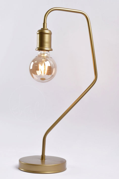 Station Plus Golden Desk Lamp