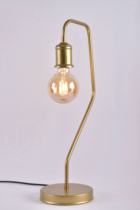 Station Plus Golden Desk Lamp