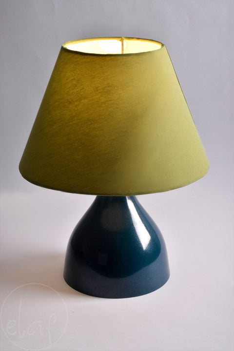 Naomi blue olive Table lamp