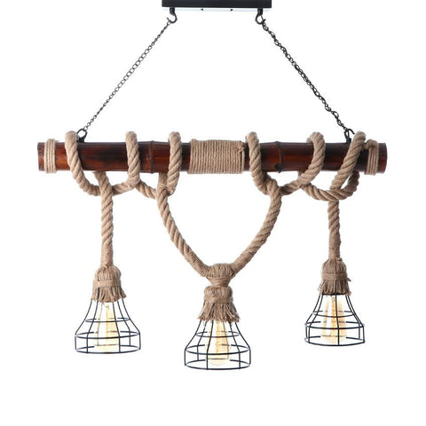 Conecage Bamboo Chandelier