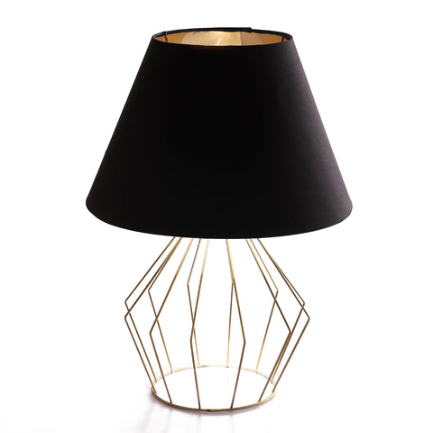 Diamond Black Gold Table lamp