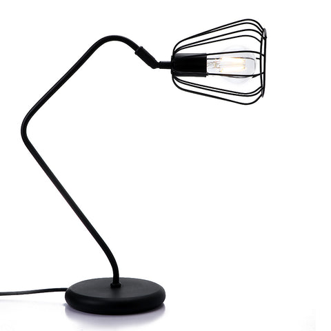 Fragola Black Desk Lamp