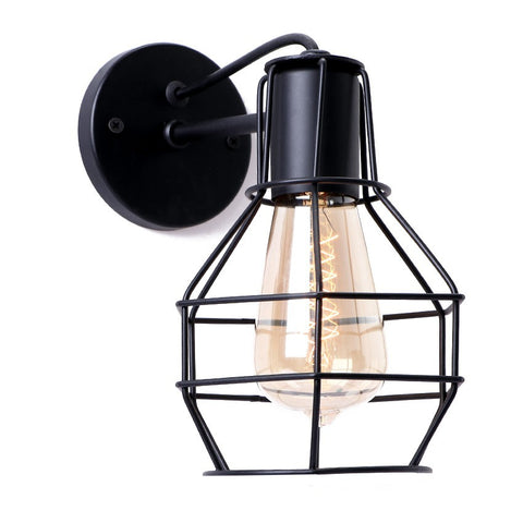 Bomb Cage Industrial Wall Lamp