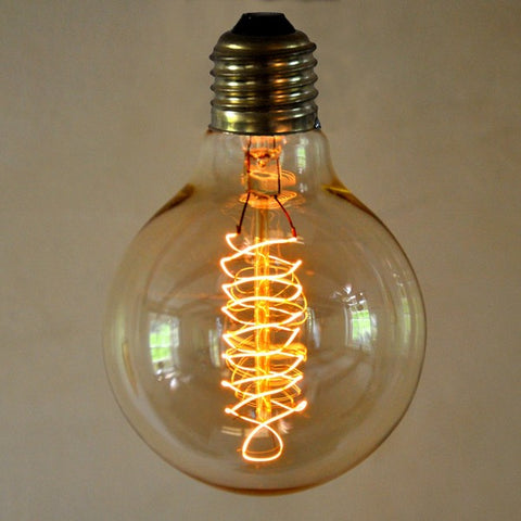 Edison lamp round